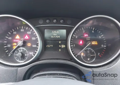 2008 Mercedes-Benz Ml 350 4Matic z USA, uszkodzony, nr VIN 4JGBB86E18A352364